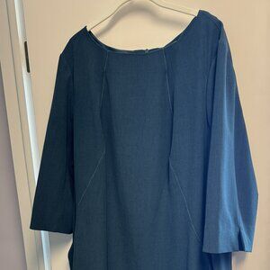 M.M. Lafleur dress with pockets, fern green, size 18